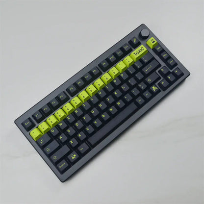 Keycaps QWERTY Toxic