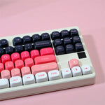 Keycaps AZERTY/QWERTY Pink - Vignette | CustomTonClavier.fr