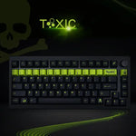 Keycaps QWERTY Toxic - Vignette | CustomTonClavier.fr